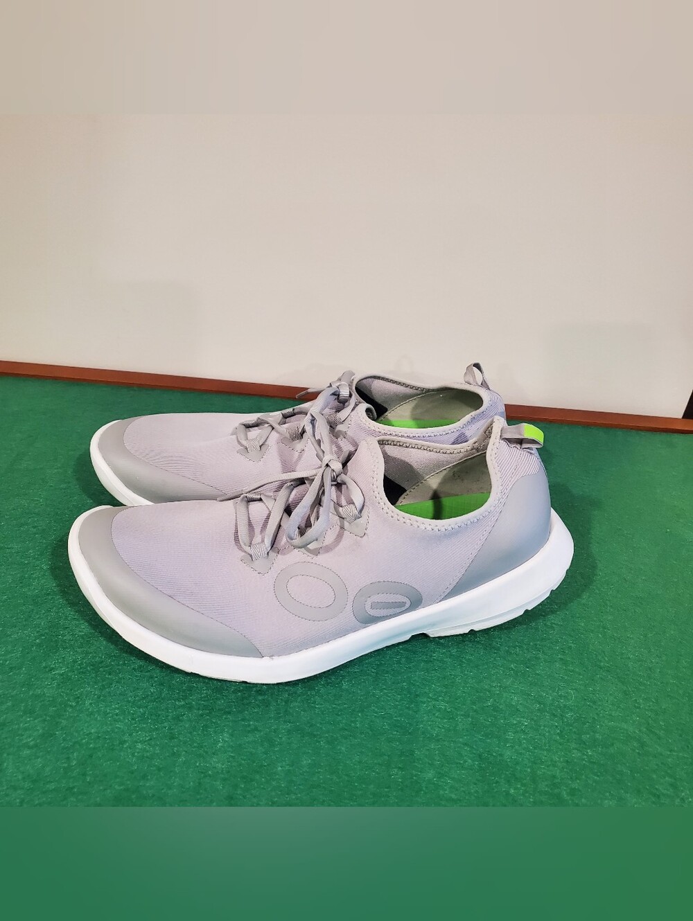 Oofos OOmg Sport LS Low Shoe Gray Men's Size 13